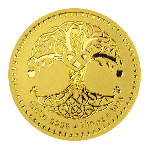 2024 Gold Tree of Life Bullion Medals (9999, 0.1 OZ)